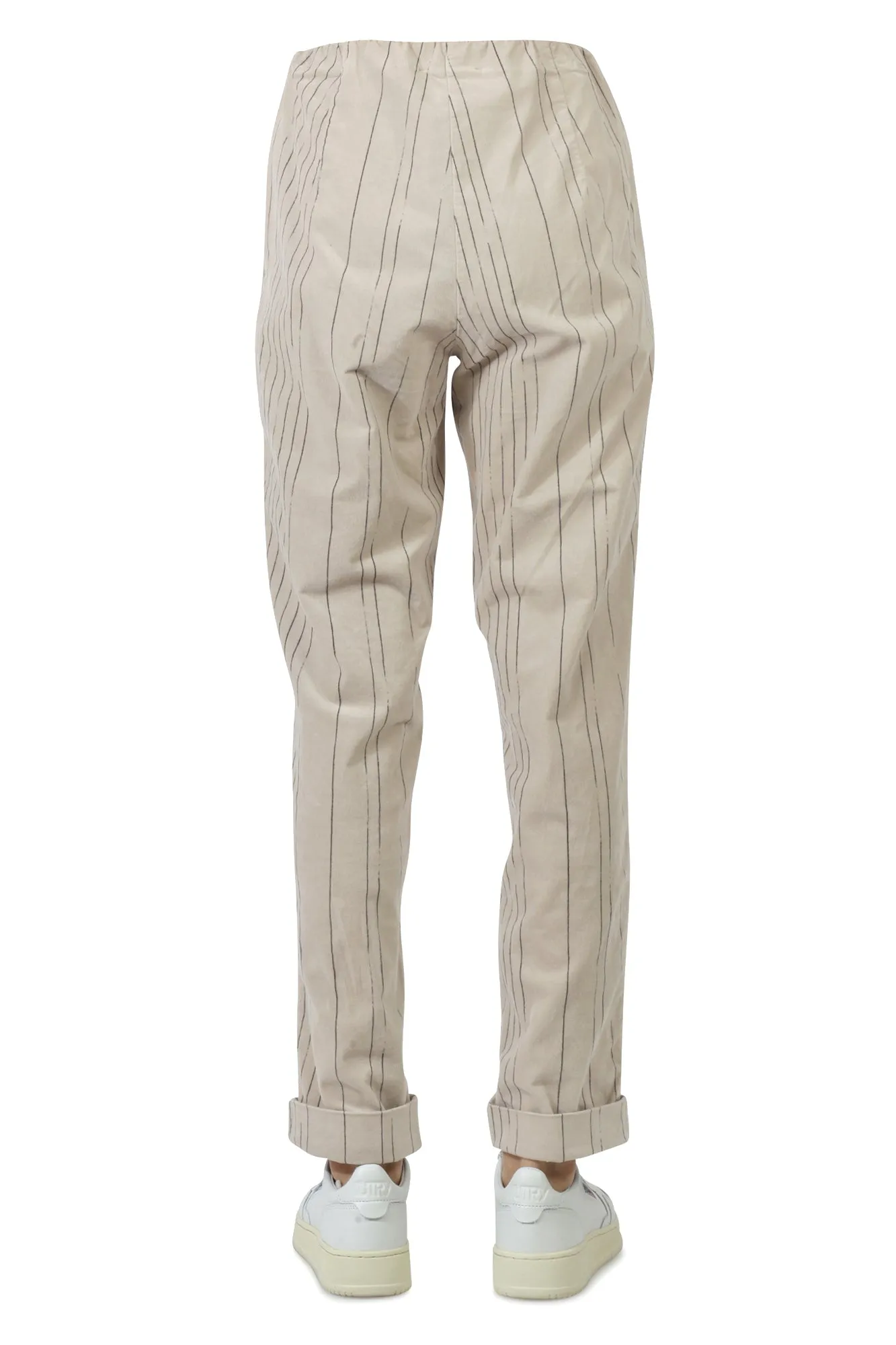 Pantalone - 440542 - Tortora/Nero
