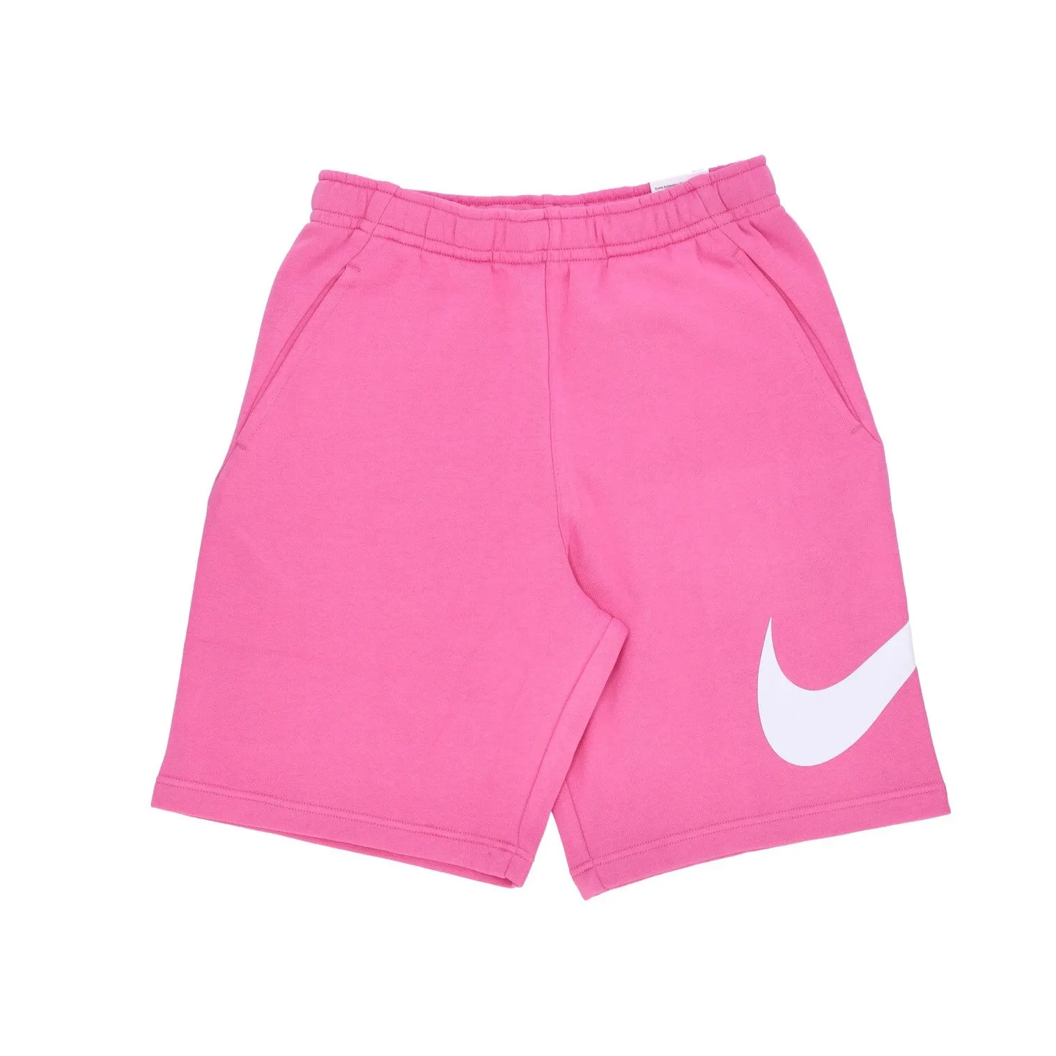 Pantalone Corto Tuta Felpato Uomo Sportswear Club Pinksicle/white/white