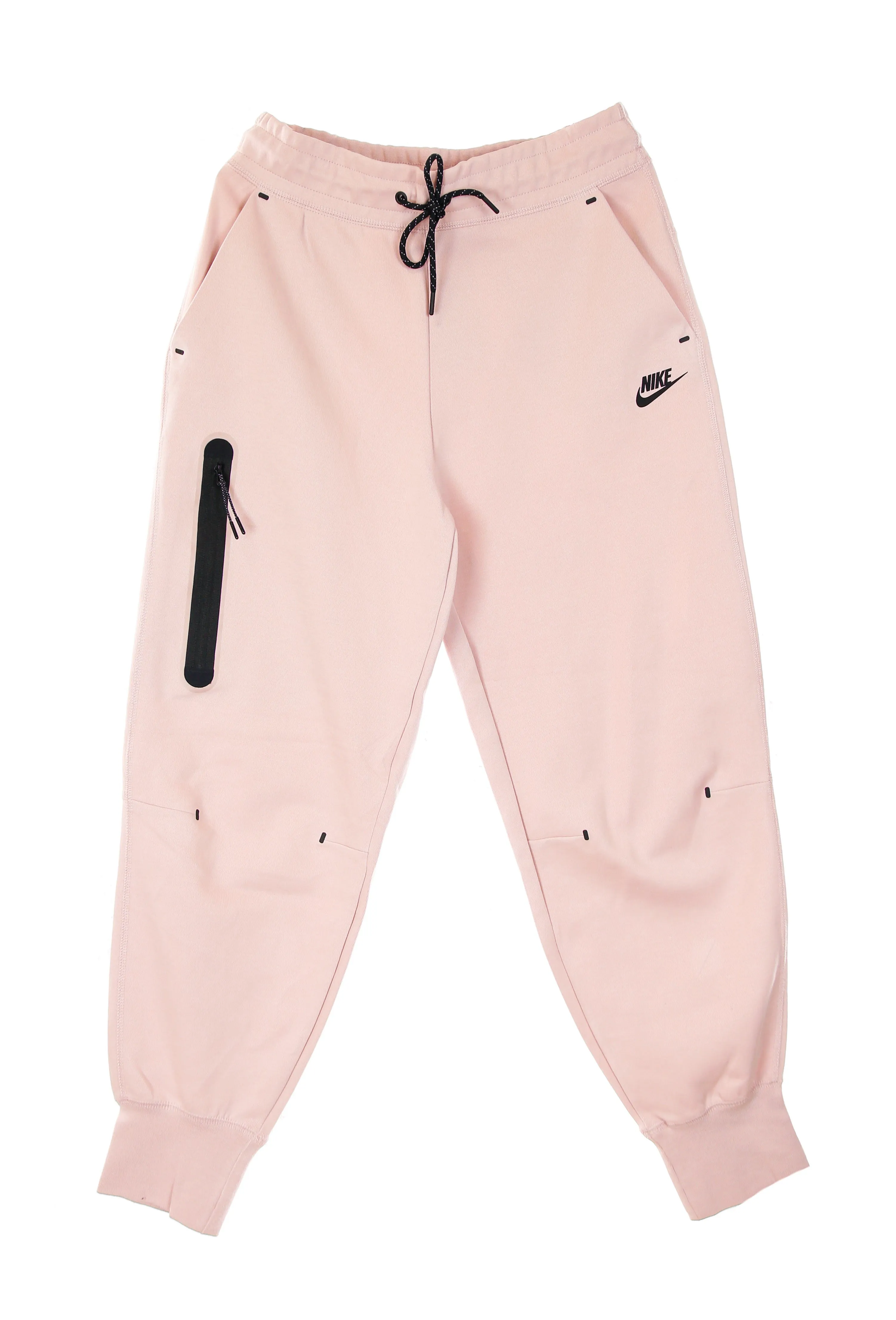 Pantalone Tuta Leggero Donna Sportswear Tech Fleece Champagne/black