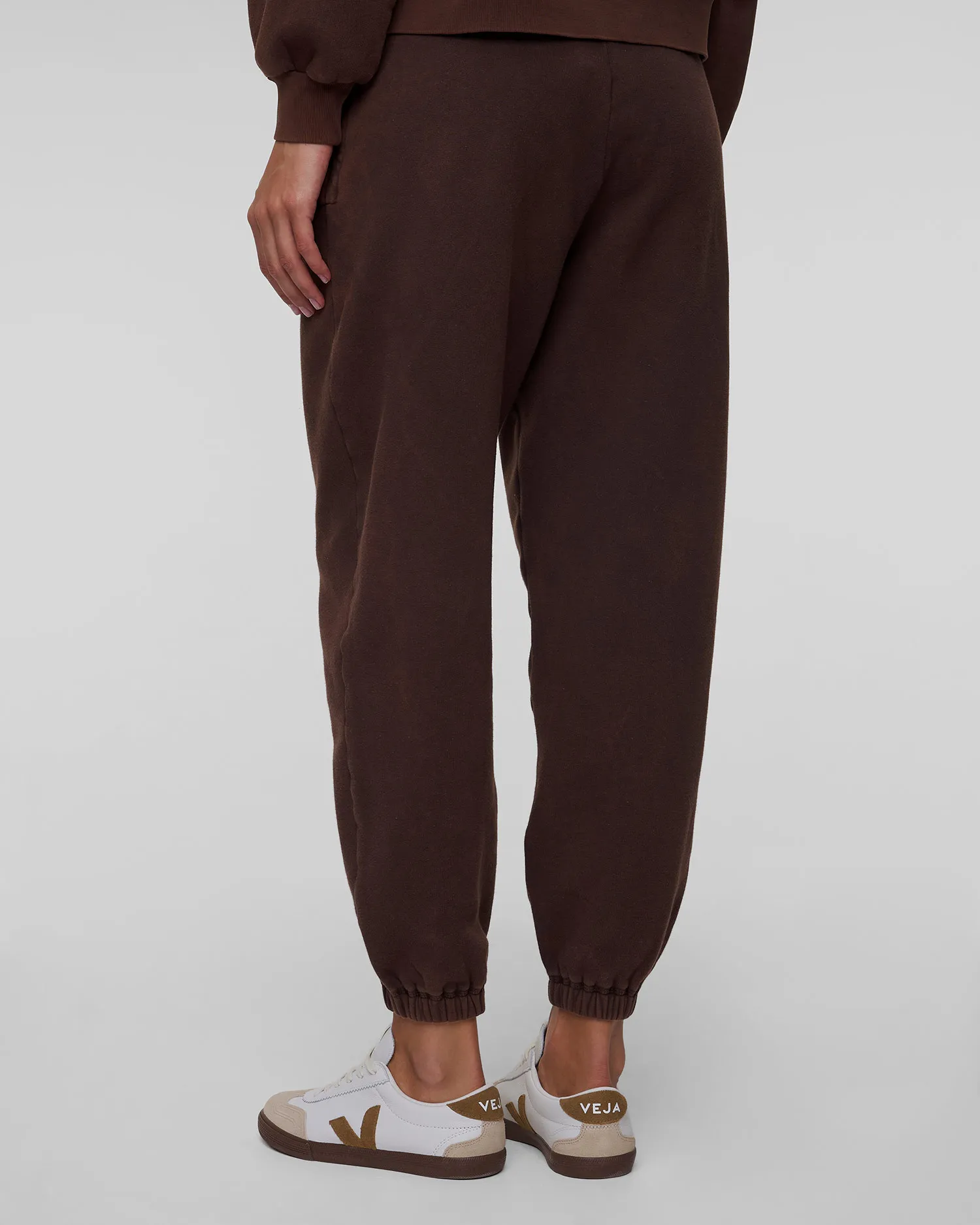 Pantaloni marroni da tuta da donna Deha C12165-26123
