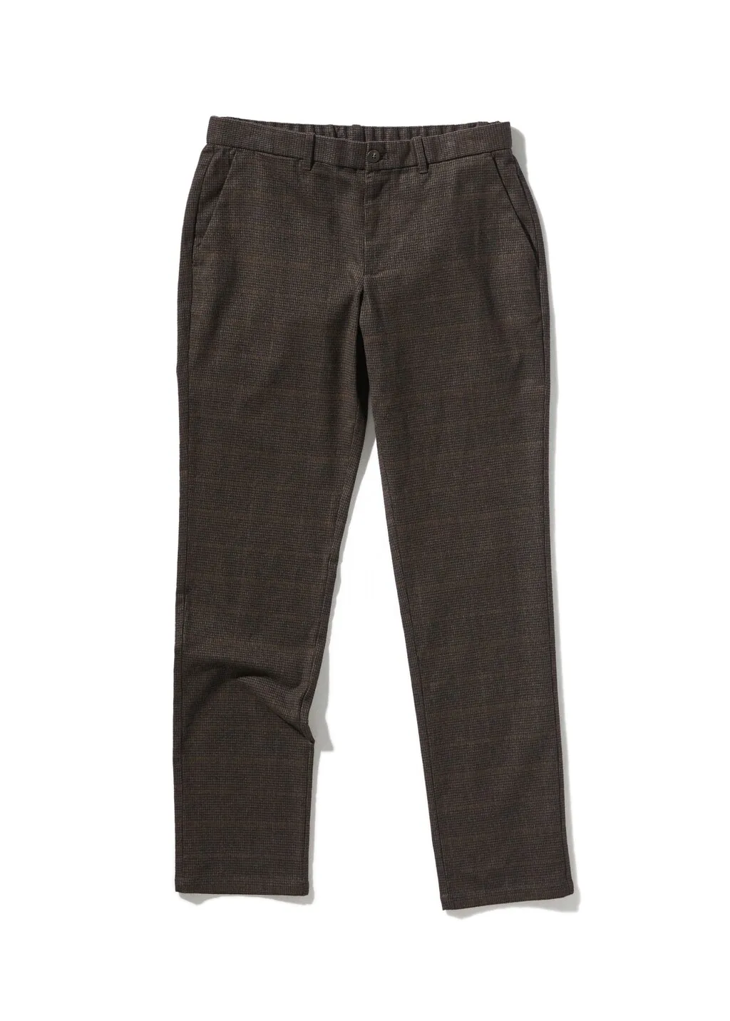 Pantaloni slim fit cotone quadri