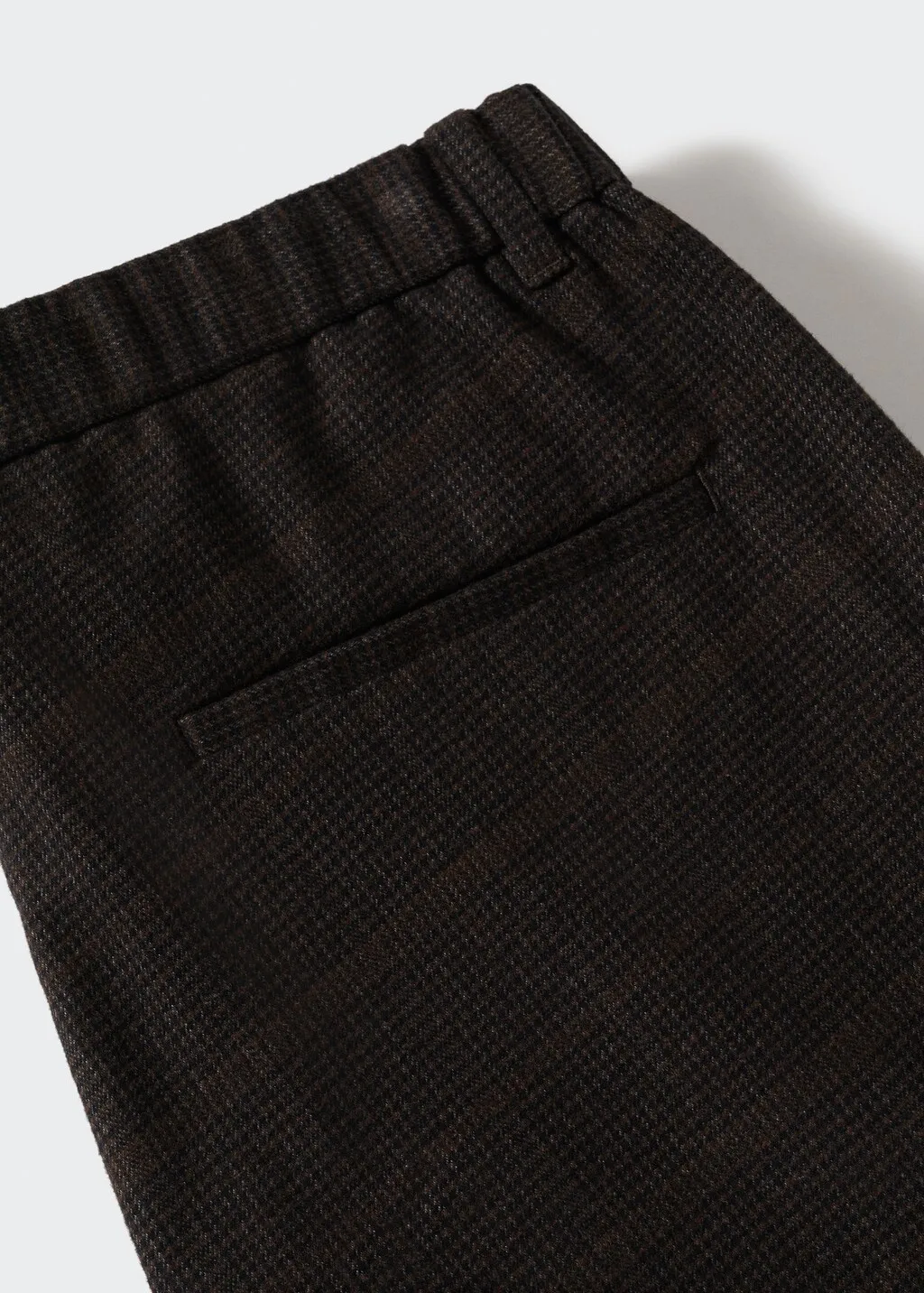 Pantaloni slim fit cotone quadri