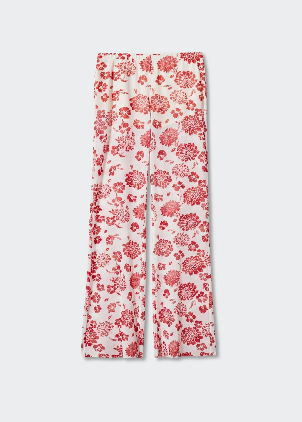 Pantaloni stampa floreale