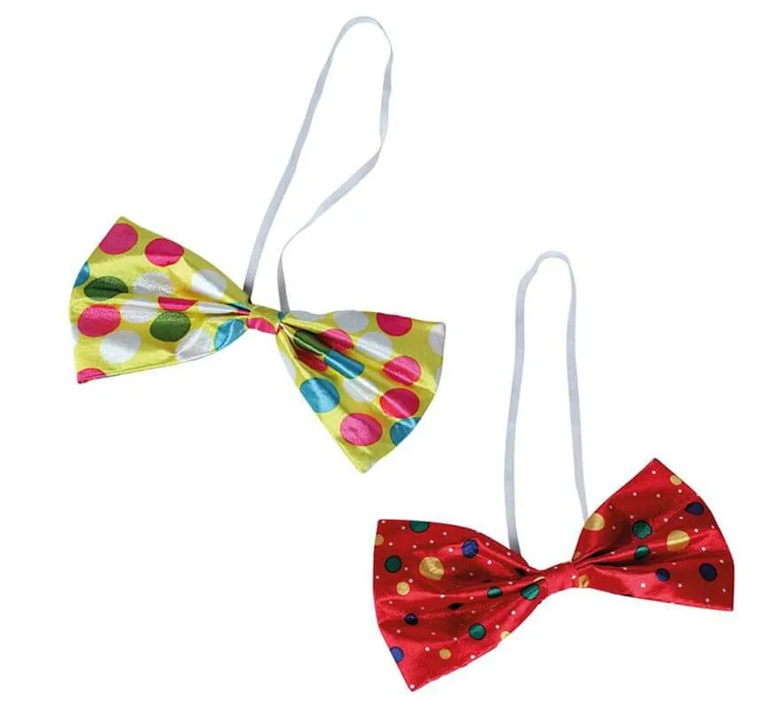 Papillon pagliaccio in vari colori 20 cm
