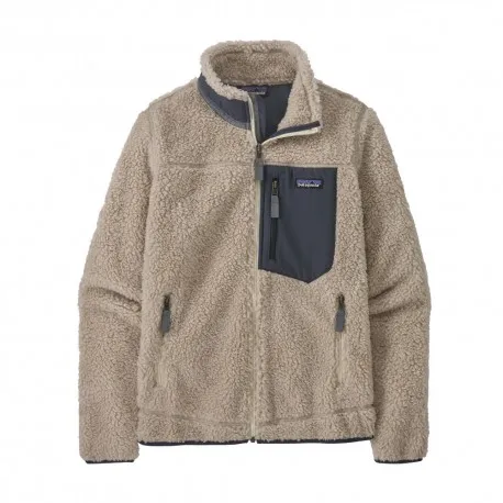 Patagonia Giacca Trekking Classic Retro-X Natural Smolder Blue Donna