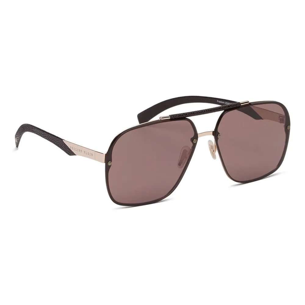 Philipp Plein - Freedom Basic Collection - Oro Marrone - Occhiali da Sole - Philipp Plein Eyewear