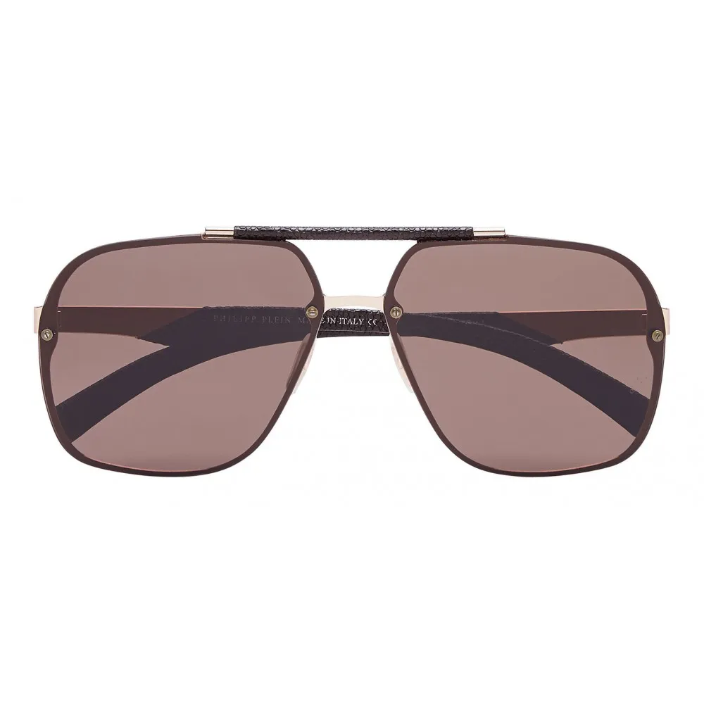 Philipp Plein - Freedom Basic Collection - Oro Marrone - Occhiali da Sole - Philipp Plein Eyewear