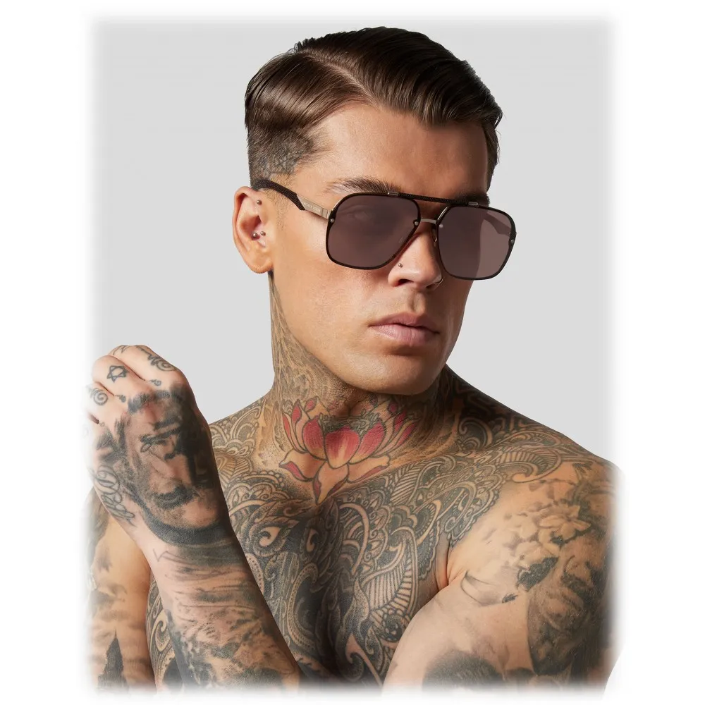 Philipp Plein - Freedom Basic Collection - Oro Marrone - Occhiali da Sole - Philipp Plein Eyewear