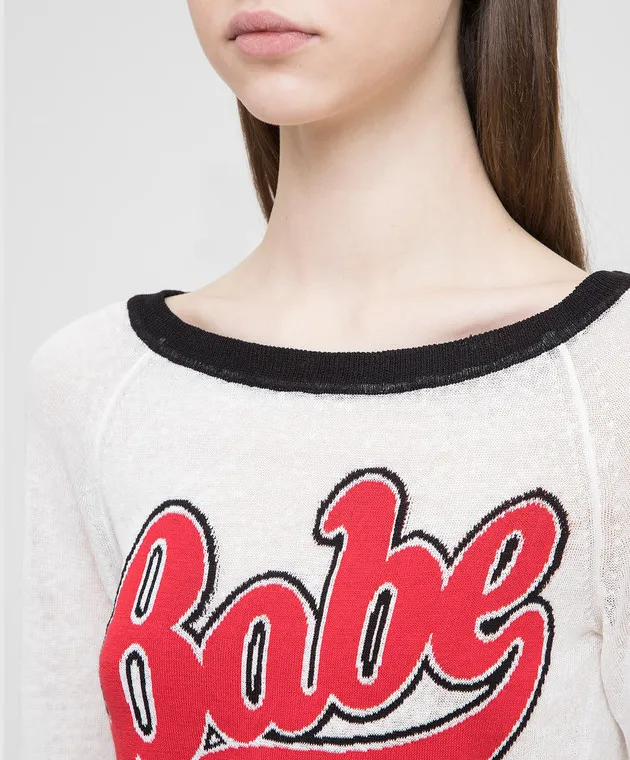 Philosophy di Lorenzo Serafini Maglia in lino bianco A0927