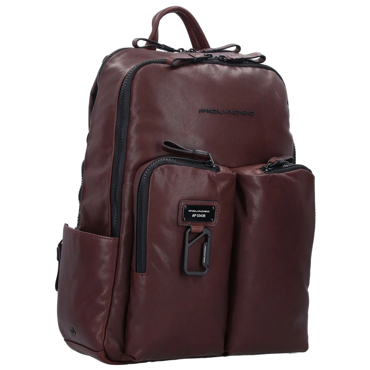 Piquadro Harper Zaino RFID in pelle 40 cm Scomparto per laptop