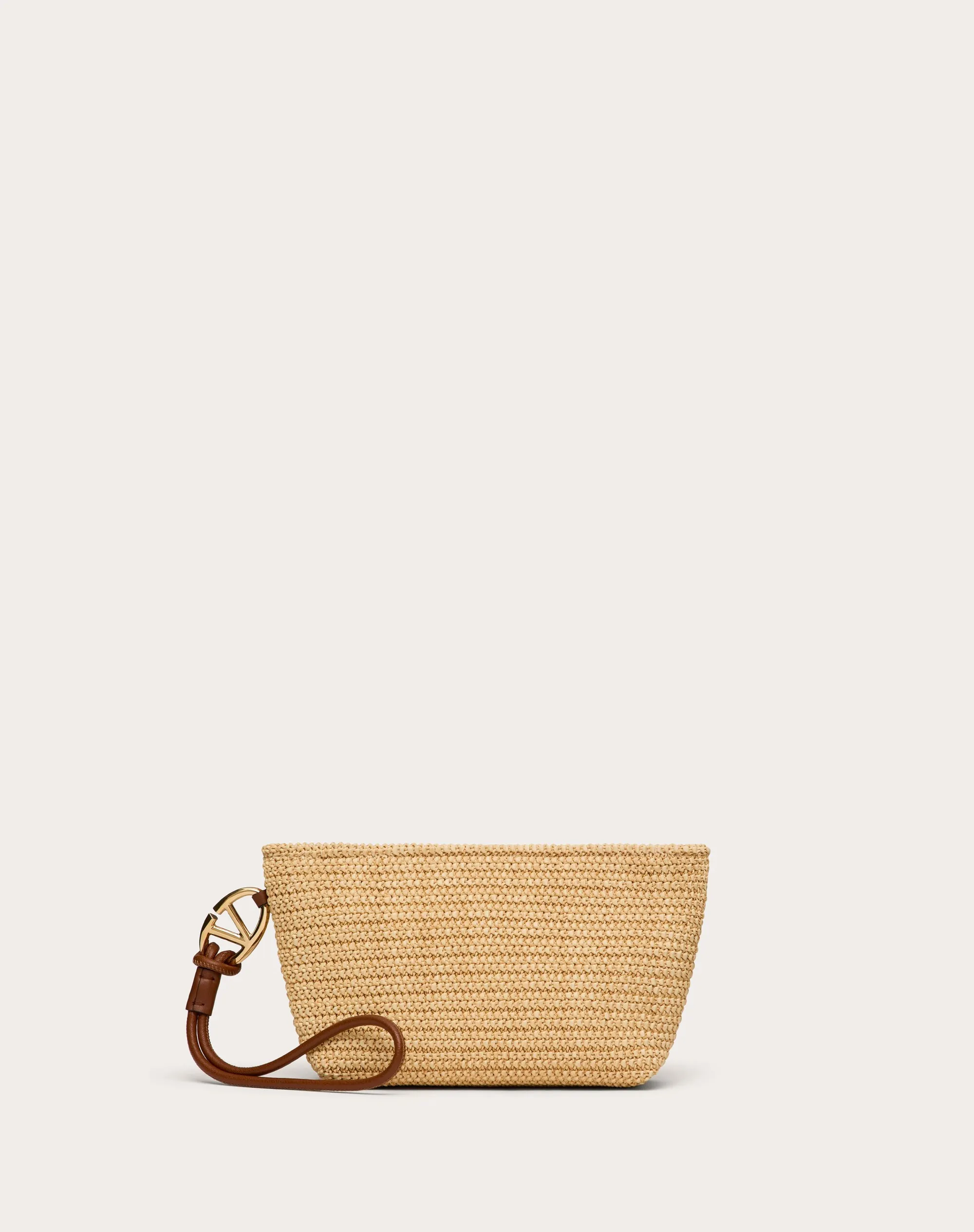 POCHETTE VALENTINO GARAVANI ESCAPE IN RAFIA