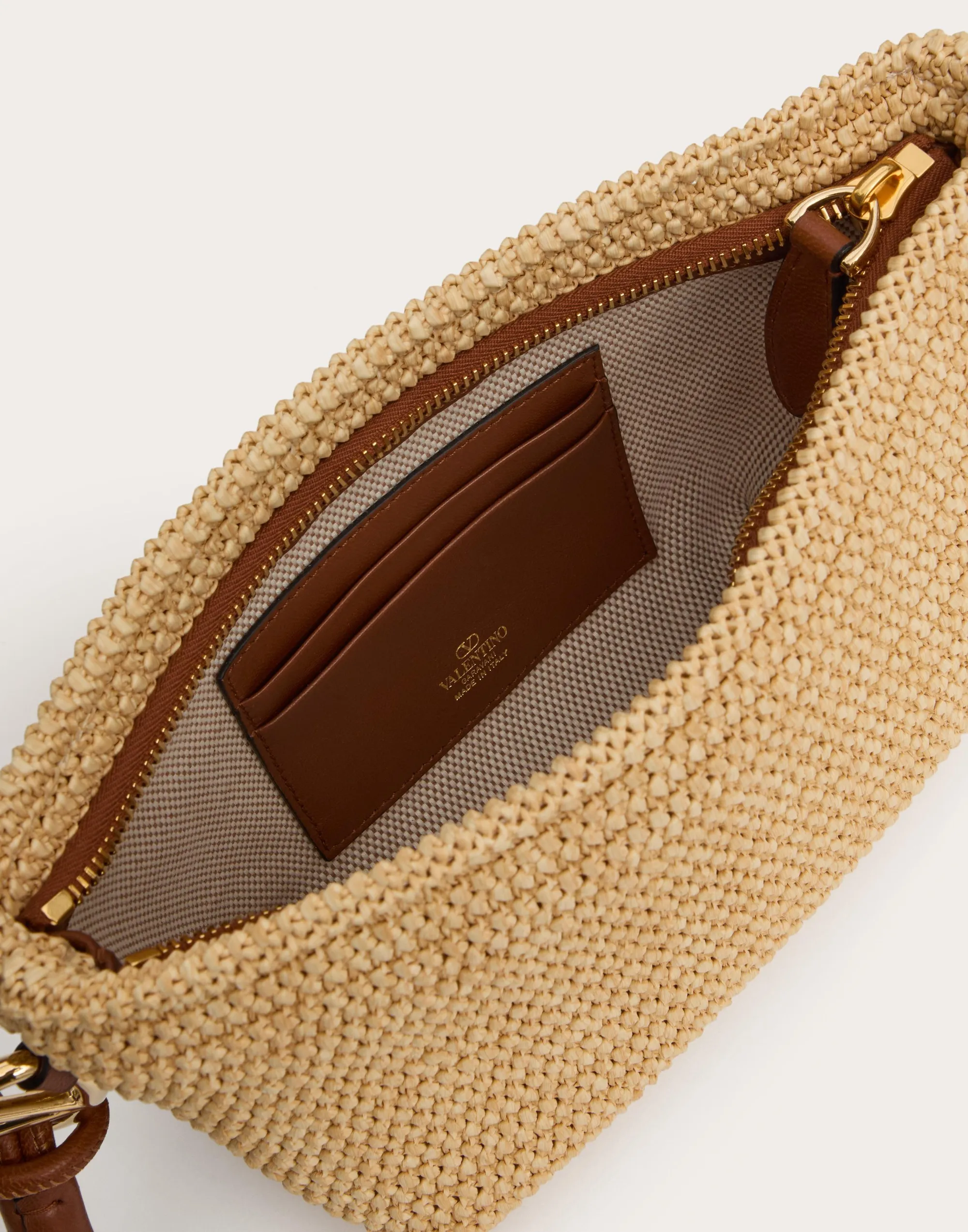 POCHETTE VALENTINO GARAVANI ESCAPE IN RAFIA