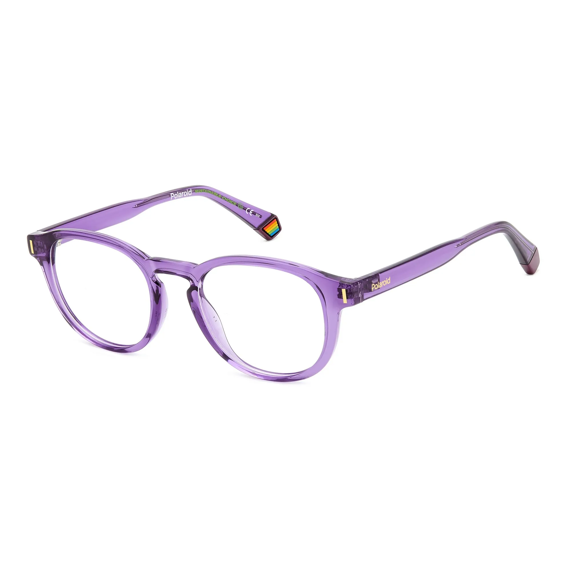   Polaroid PLD D452 - B3V Viola | Occhiale Da Vista Unisex 