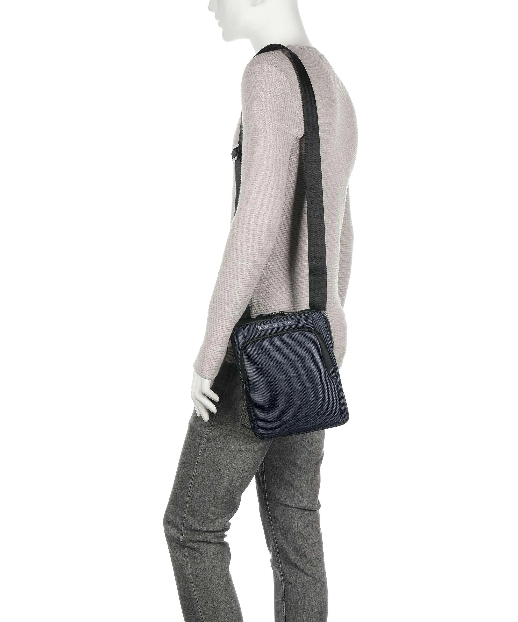  Porsche Design Roadster Pro Borsa a tracolla nylon blu scuro  