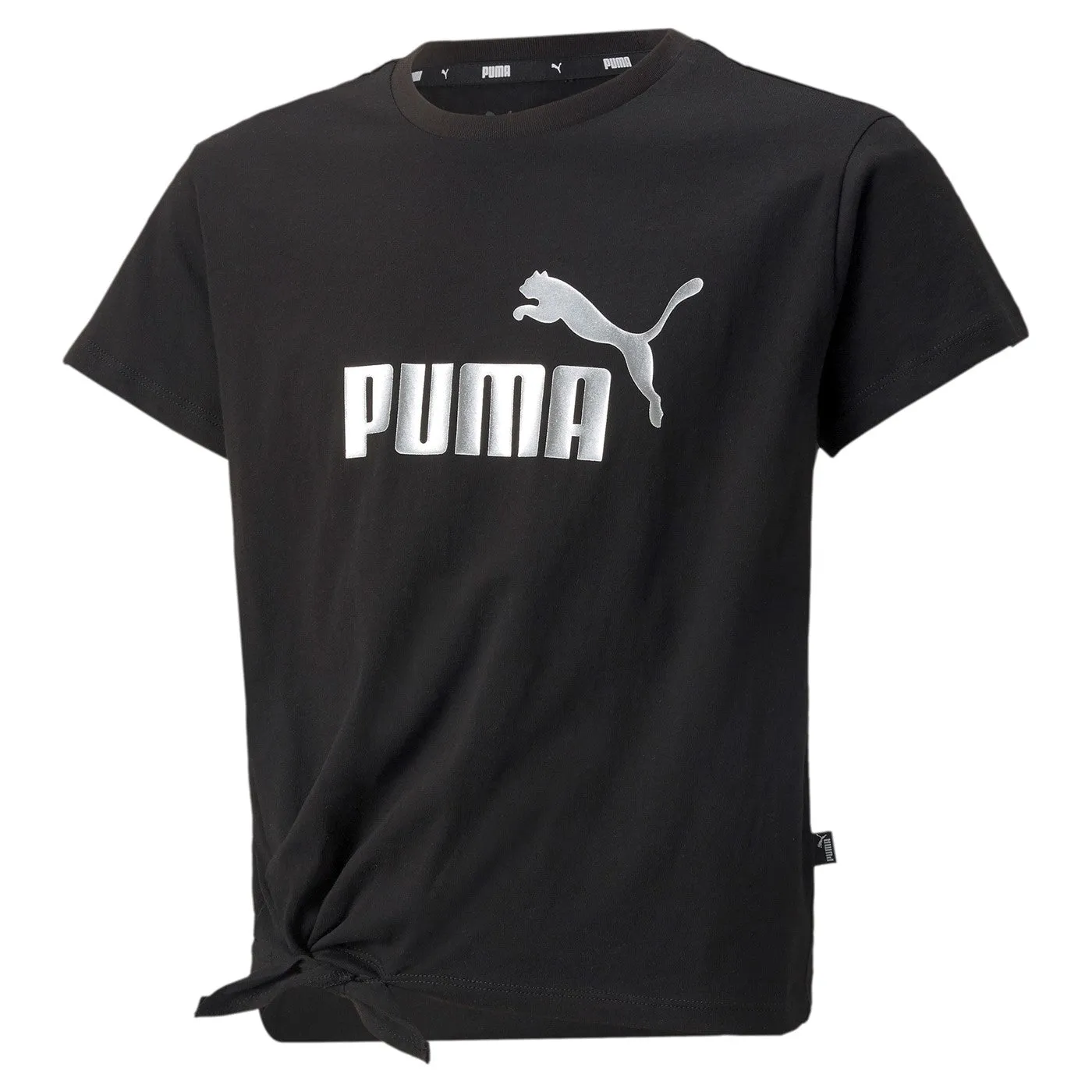 Puma short sleeve t-shirt ESS+ Logo Knotted Tee G 846956-01 black