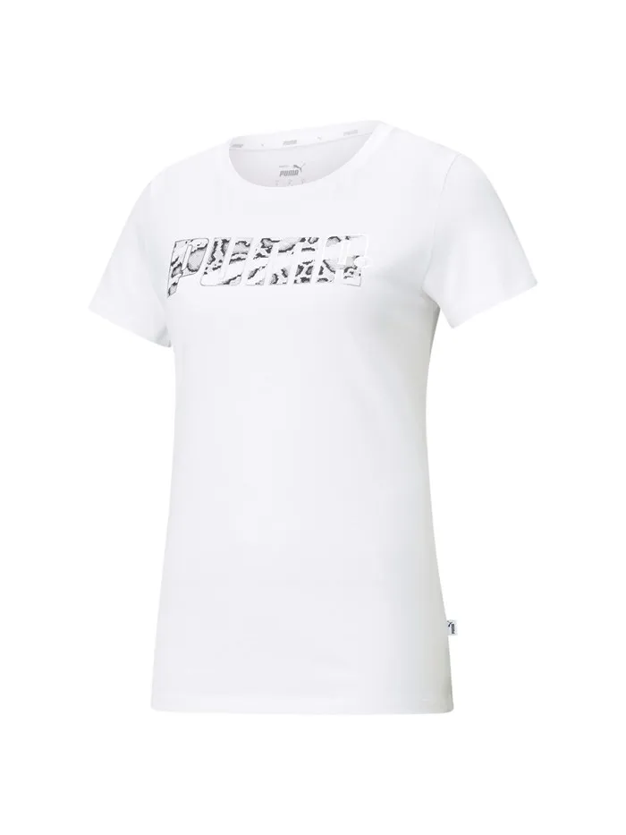 PUMA  T-SHIRT 585736 BIANCO