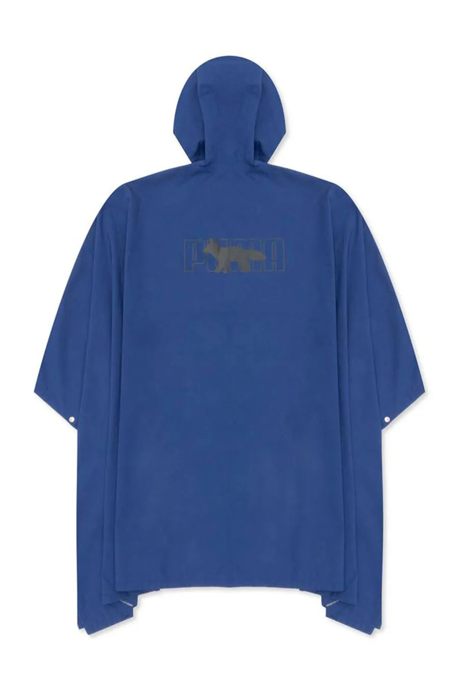 PUMA X MAISON KITSUNE WATERPROOF PONCHO BLUE