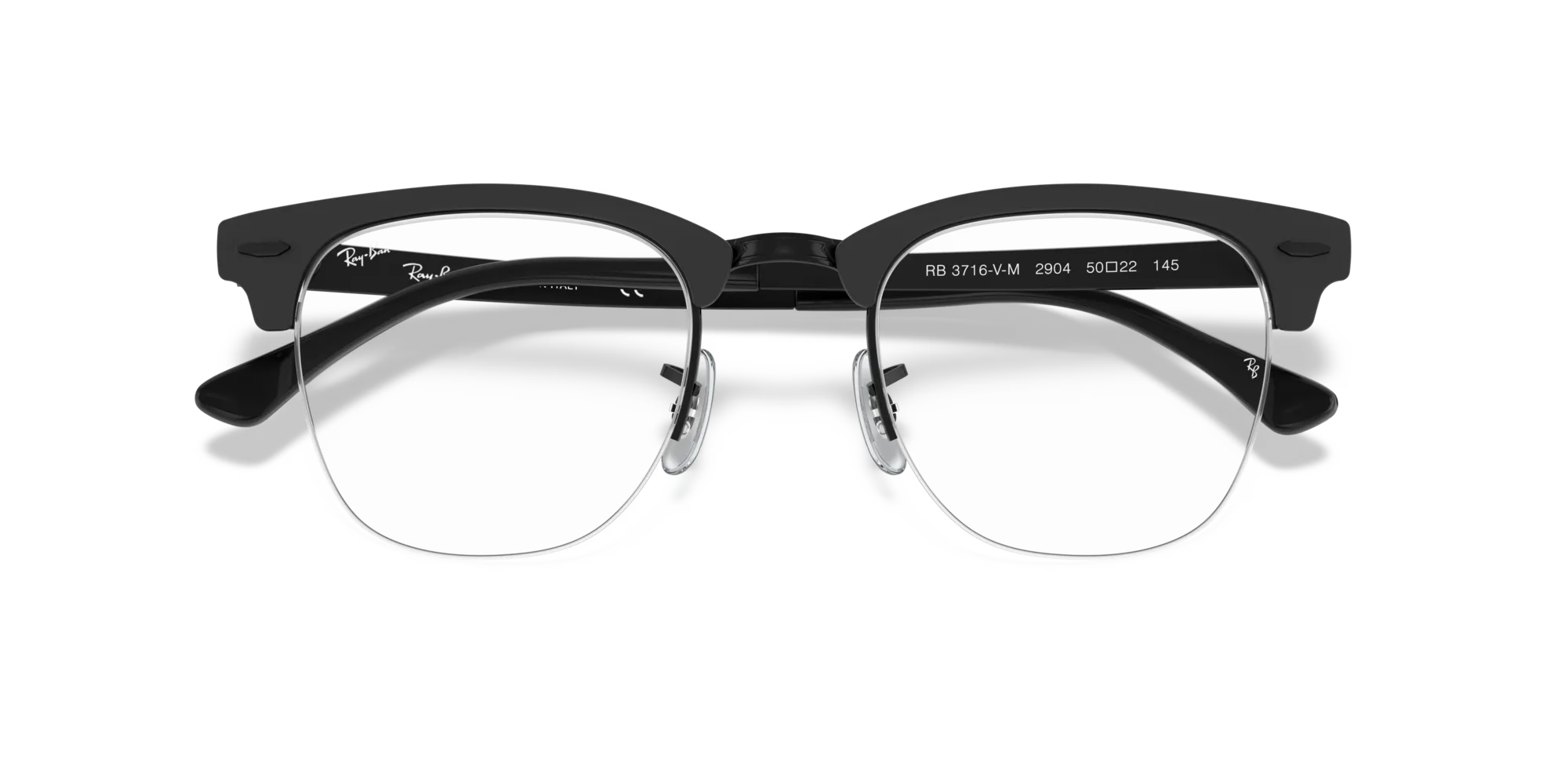   Ray - Ban RX3716VM CLUBMASTER METAL 2904