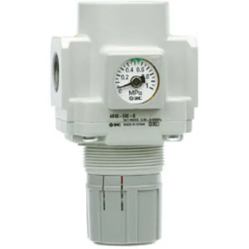 Regolatore pneumatico SMC serie AR, attacco G 1/4, G 3/8, 0.05MPa → 1MPa