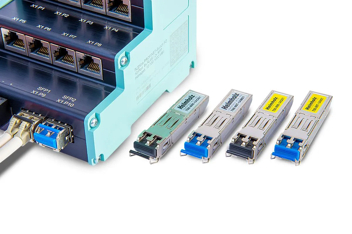 Ricetrasmettitore SFP Helmholz GmbH & Co. KG LC, Modalità multipla, 1000Mbit/s