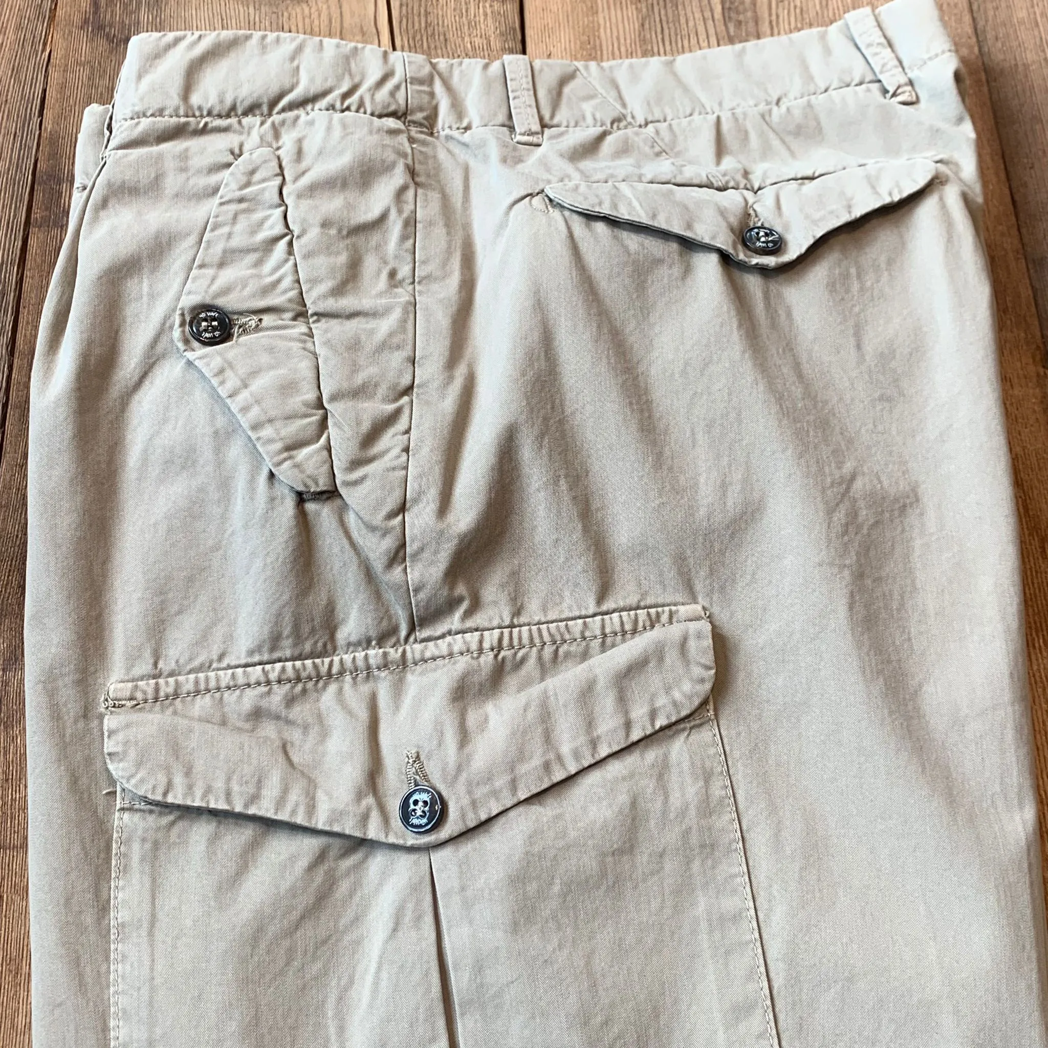 S4-Sonny Pantalone Tasconato Beige Man  
