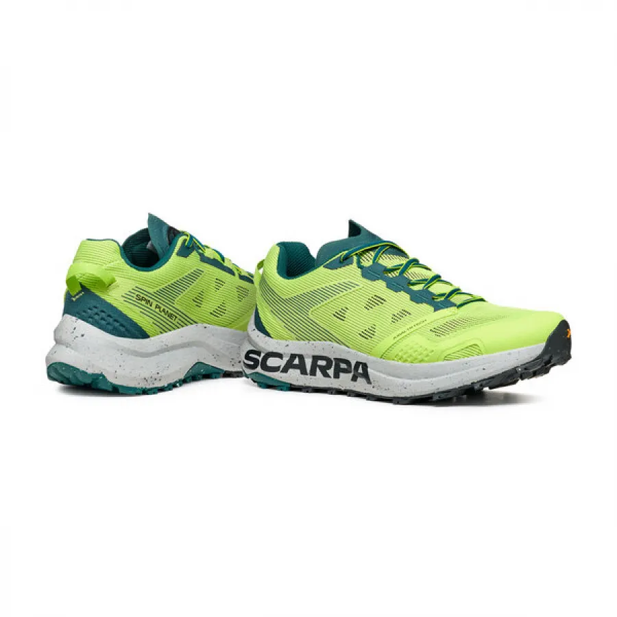 SCARPA SPIN PLANET scarpa uomo Trail Running art. 33063-350 Sunny Green-Petrol