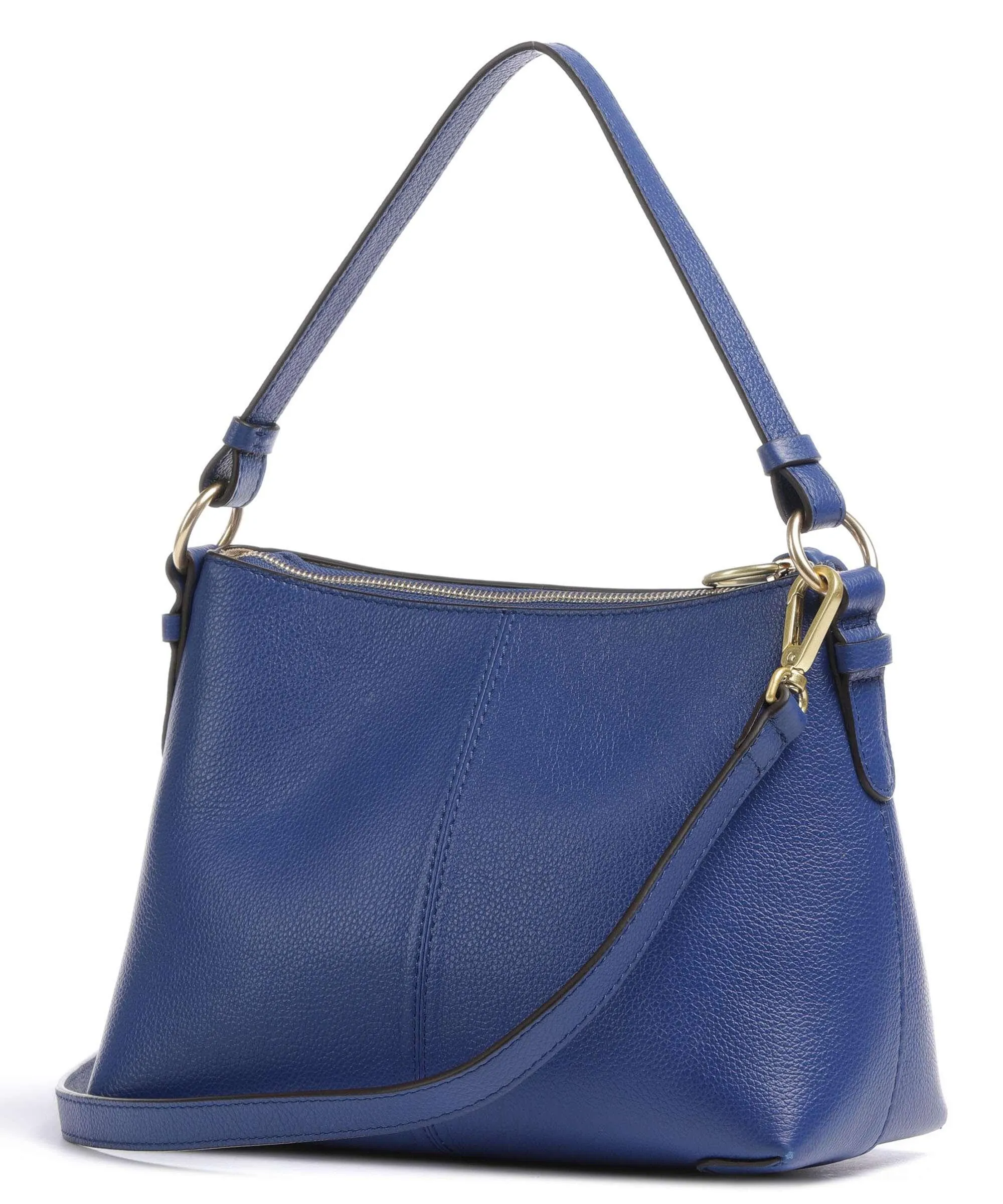  See by Chloé Joan Borsa a spalla pelle bovina ruvida, pelle di vacchetta finemente grana blu  