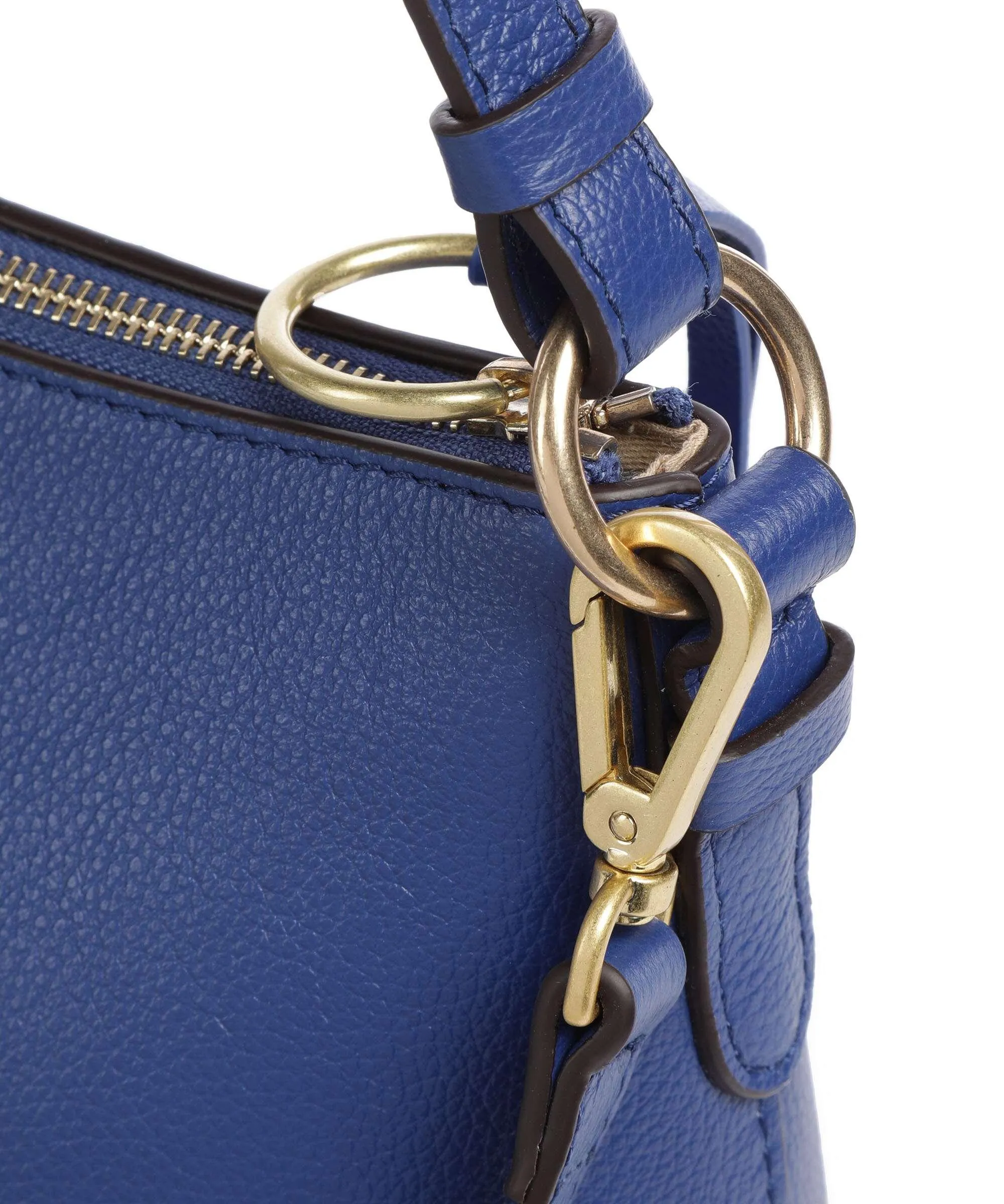  See by Chloé Joan Borsa a spalla pelle bovina ruvida, pelle di vacchetta finemente grana blu  