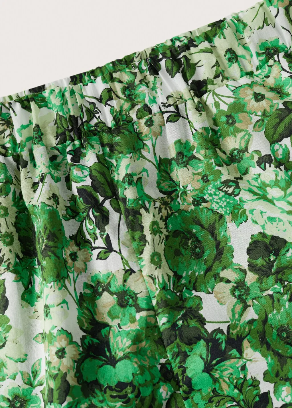 Short stampa floreale