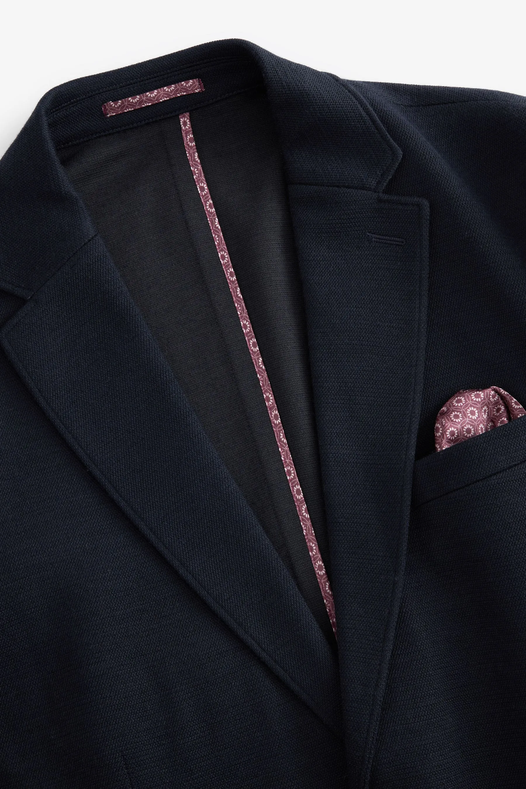 Signature - Blazer Blend in jersey e lana italiana    