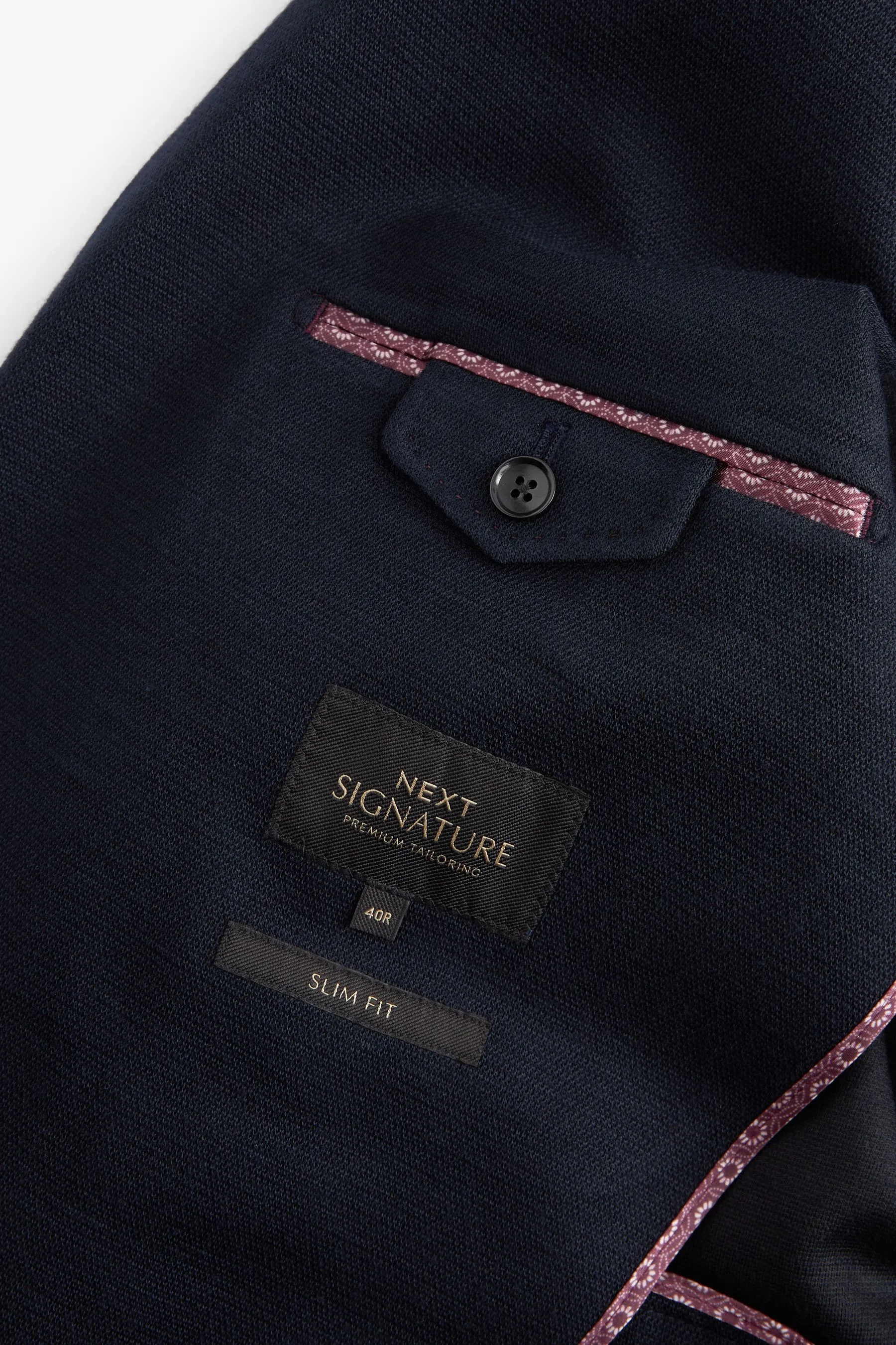 Signature - Blazer Blend in jersey e lana italiana    