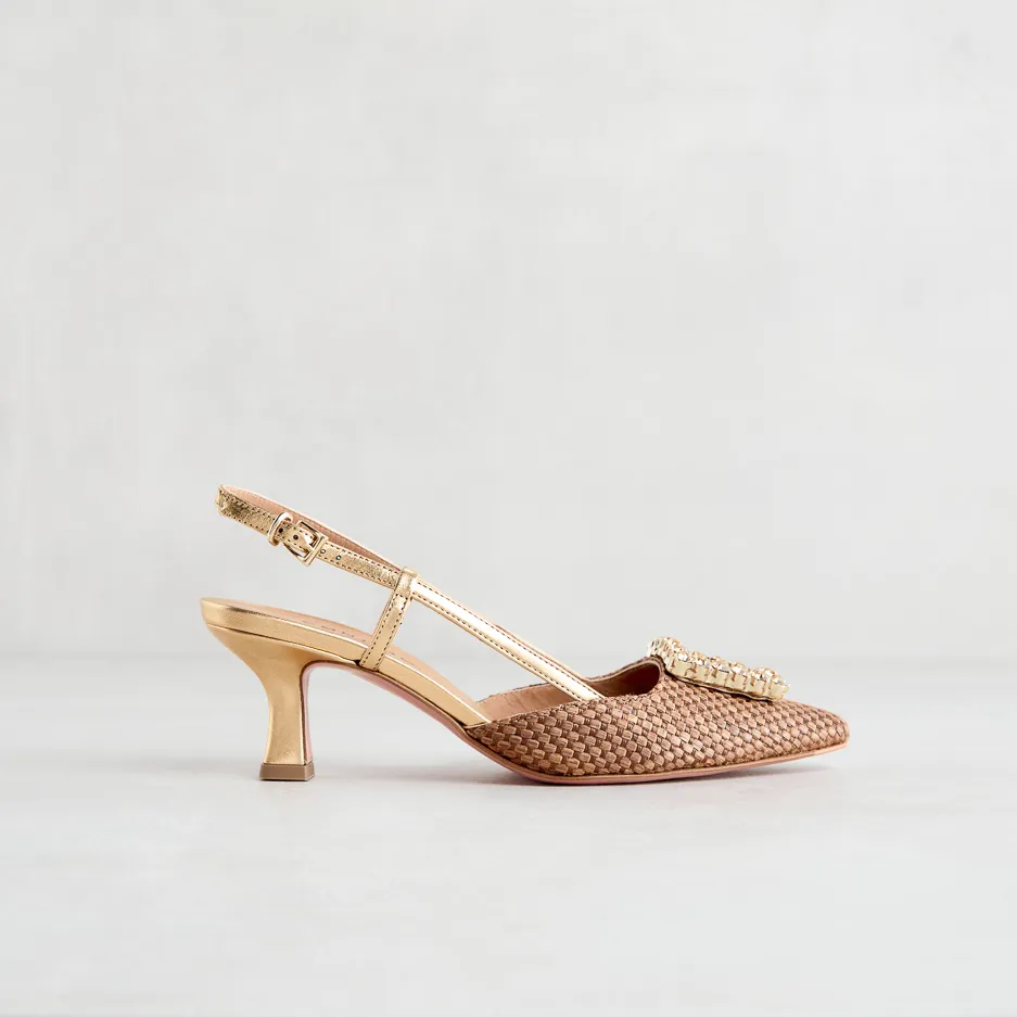 Slingback Gioiello Bronzo