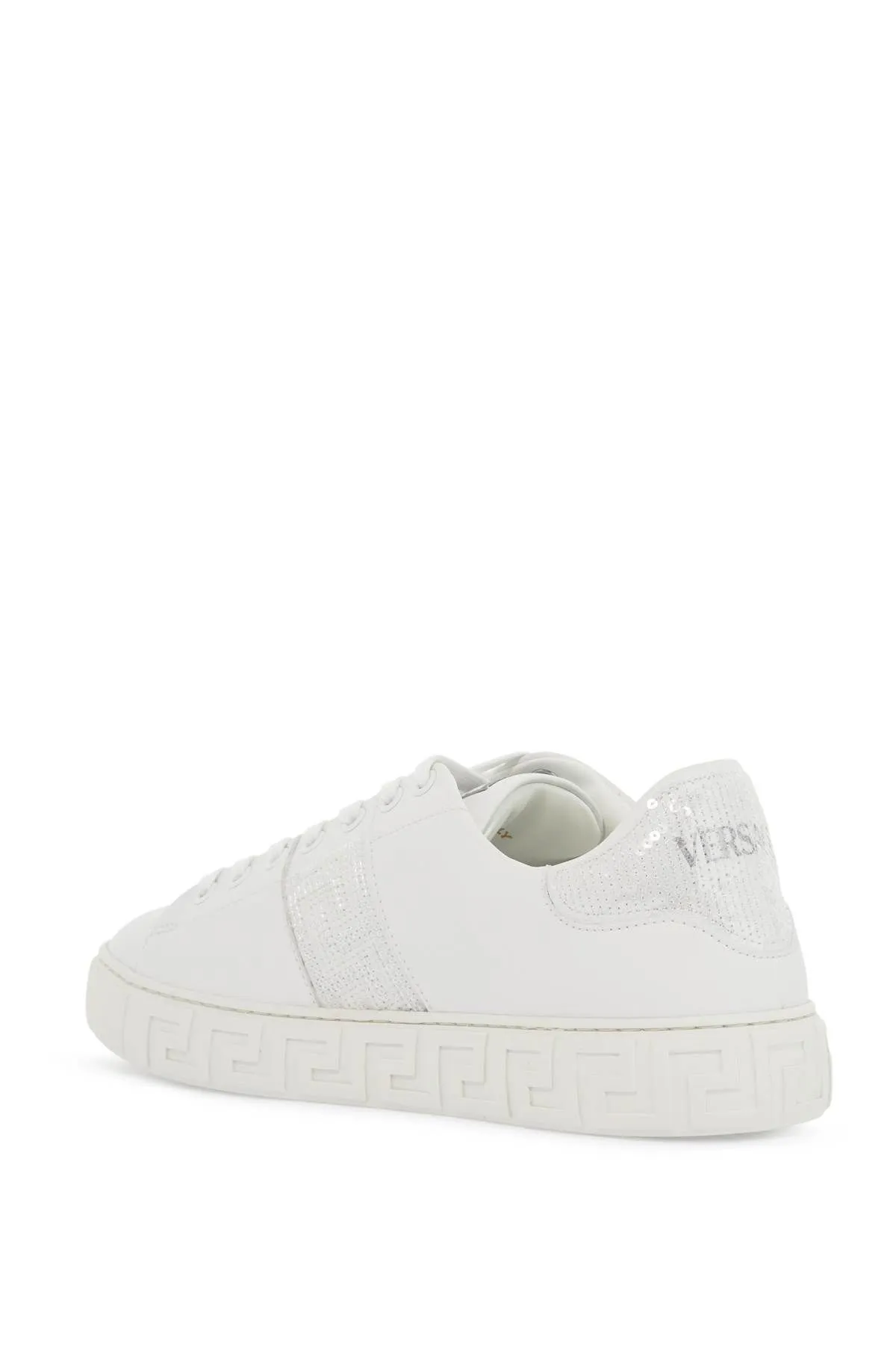 Sneakers Greca con paillettes