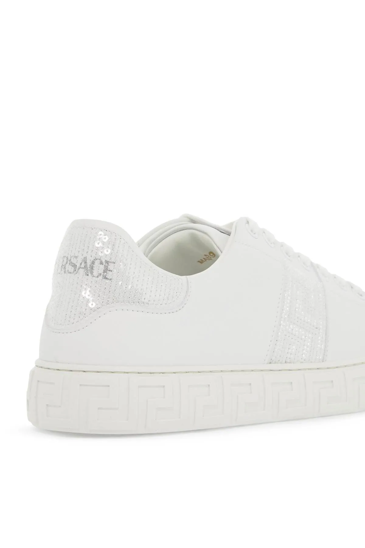 Sneakers Greca con paillettes