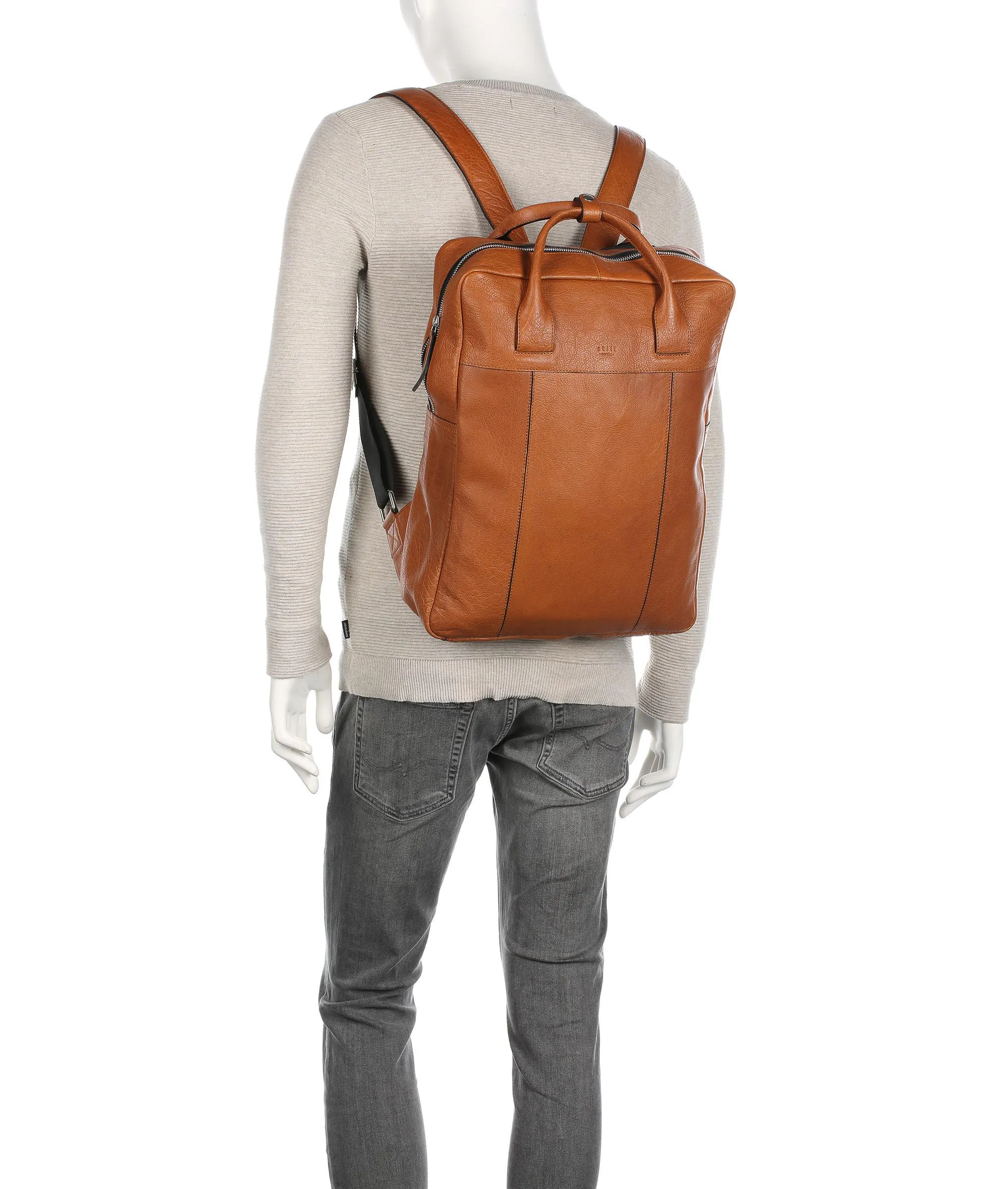  Still Nordic Richard Richard Zaino 14″ pelle granulata cognac  
