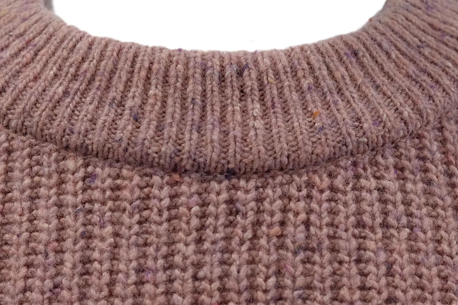 Superdry Maglione freya tweed crew crop