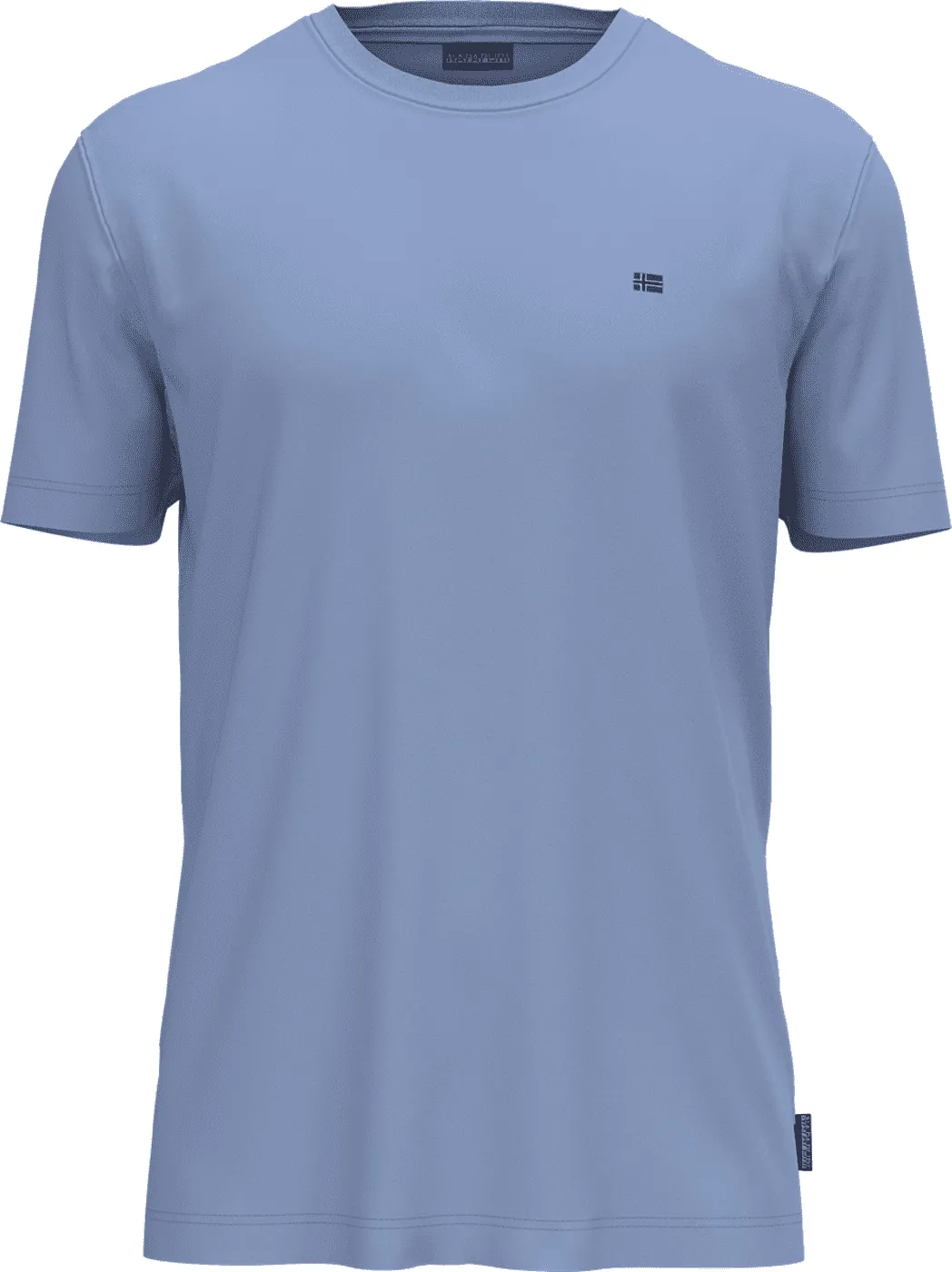 T-SHIRT A MANICA CORTA DA UOMO NAPAPIJRI SALIS SUM BLUE FLOWER NP0A4H8D I00