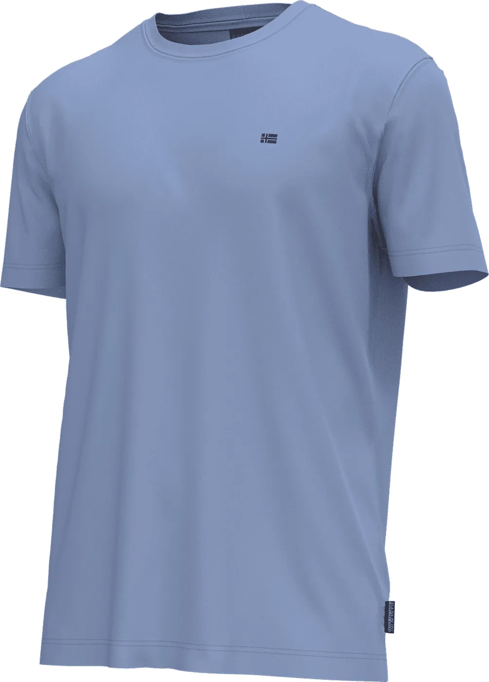 T-SHIRT A MANICA CORTA DA UOMO NAPAPIJRI SALIS SUM BLUE FLOWER NP0A4H8D I00