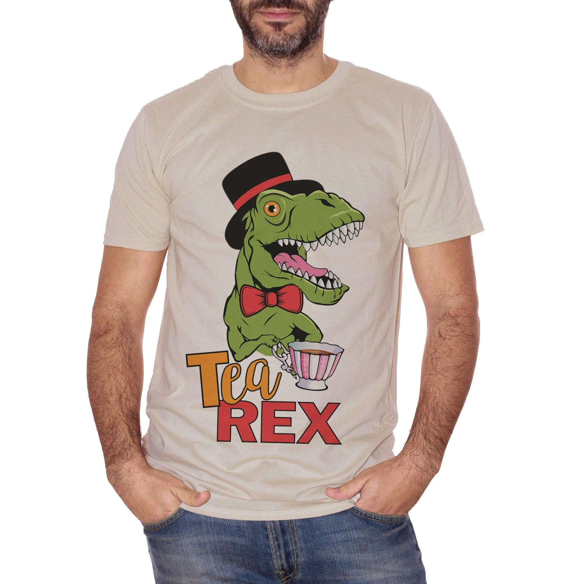 T-Shirt T Rex Tea Lover - SOCIAL