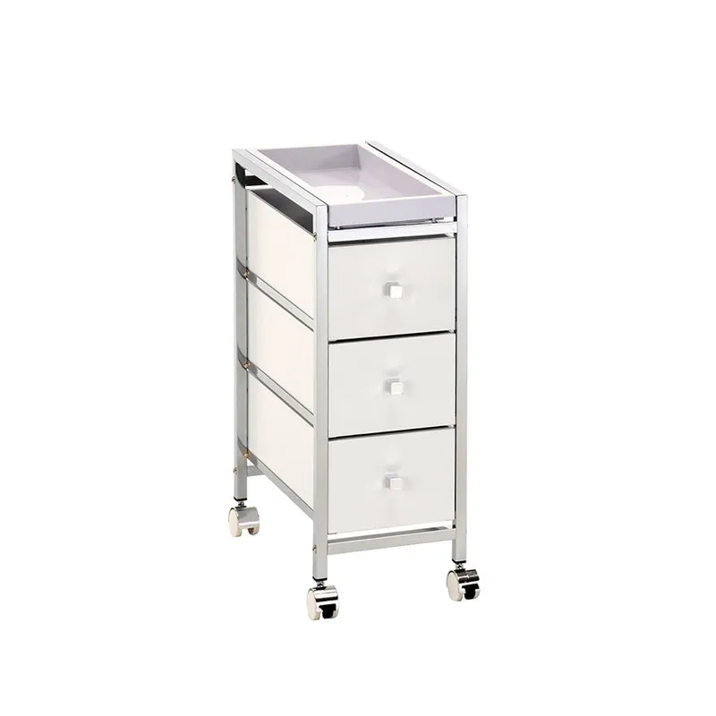 Tomasucci Cassettiera con ruote Baldo 3/C, bianco opaco