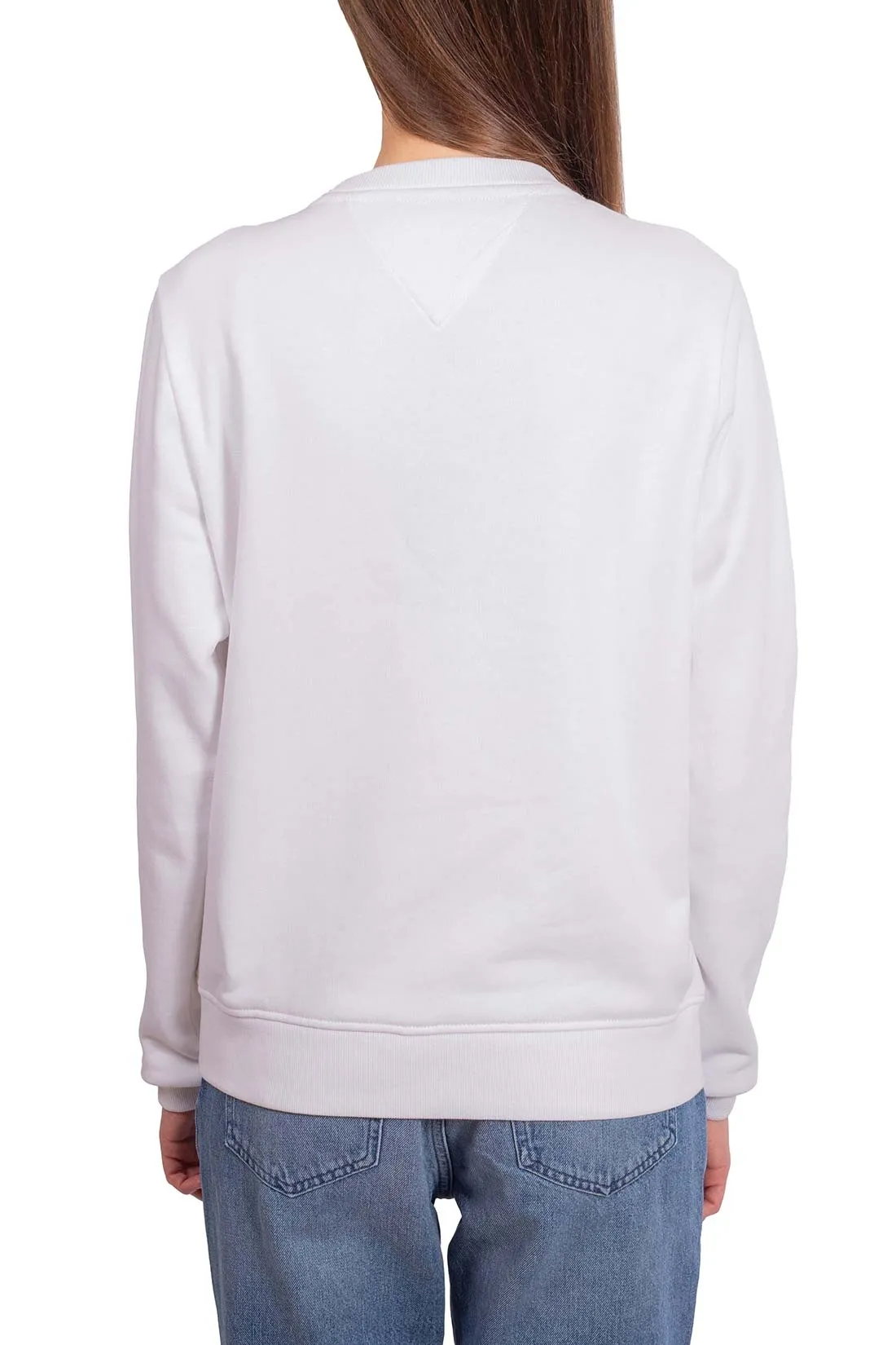 TOMMY JEANS Felpa estiva donna con logo lineare