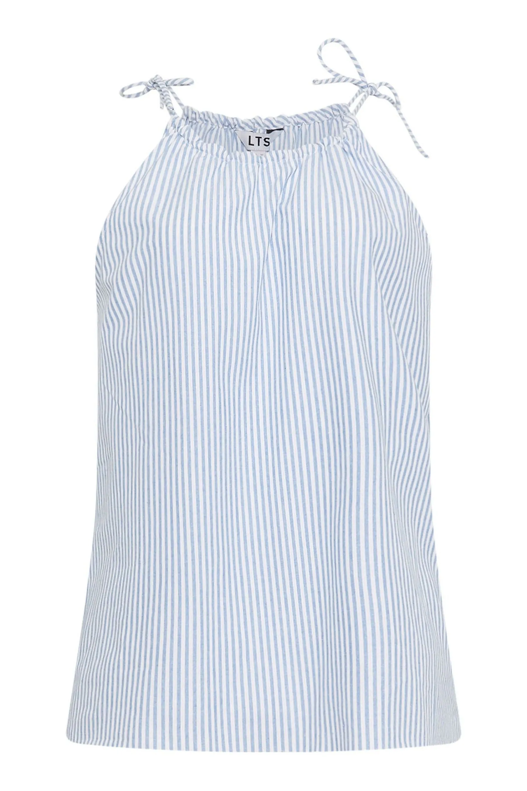Top Long Tall Sally A righe con scollo all'americana collo  A righe con scollo all'americana