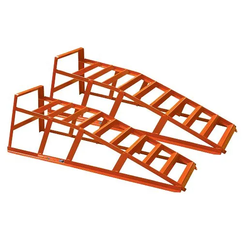 UNICRAFT 6202001 - Kit due rampe di carico per auto costruita in acciaio saldato portata 2t, Modello KR 2001