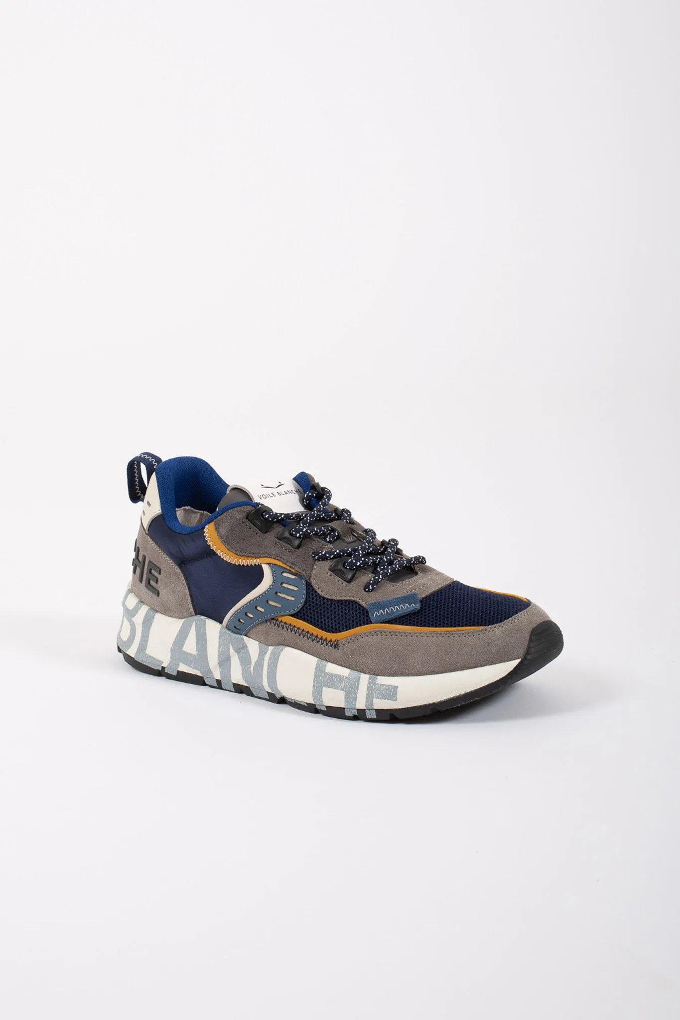Voile Blanche Sneakers Suede/net/nylon Giallo Uomo