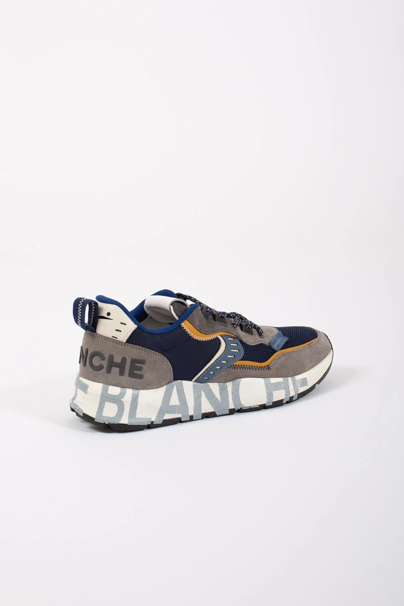Voile Blanche Sneakers Suede/net/nylon Giallo Uomo