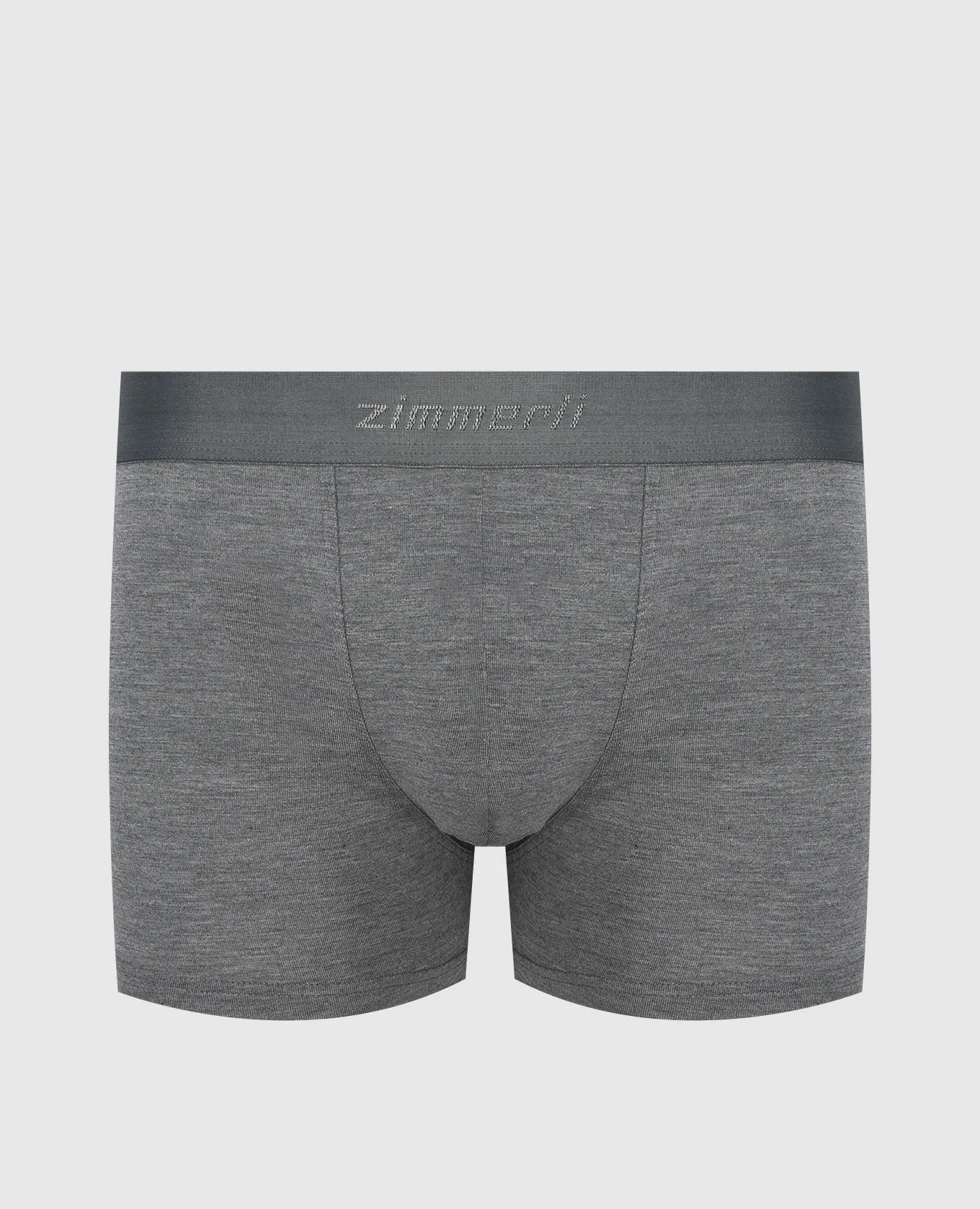 Zimmerli Boxer con logo Pureness grigio 7001343